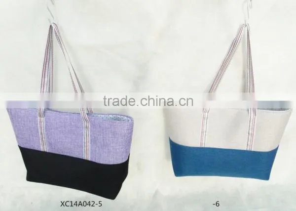 Canvas Rope Handle Beach Bag photo-4