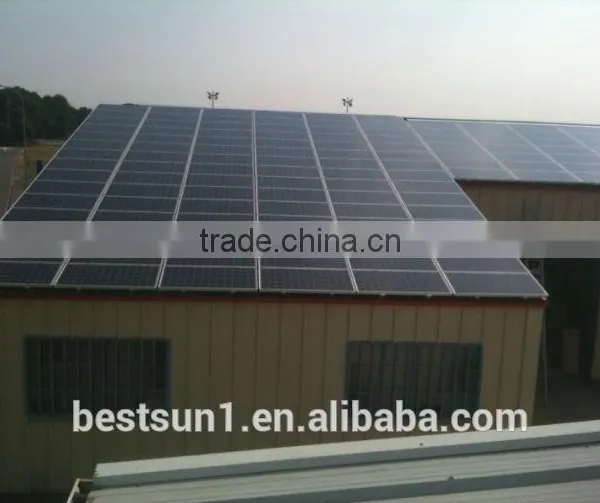 5000w Solar pv Mounting System/solar Panel Mounting Structure/standing Seam Roof Mounting Bracket photo-2