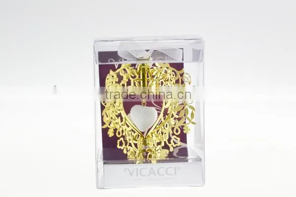 Hot Sale Metal Christmas Snowflake Hanging Ornament Stand With Porcelain Ball Pendant WS331-SS10098B photo-6