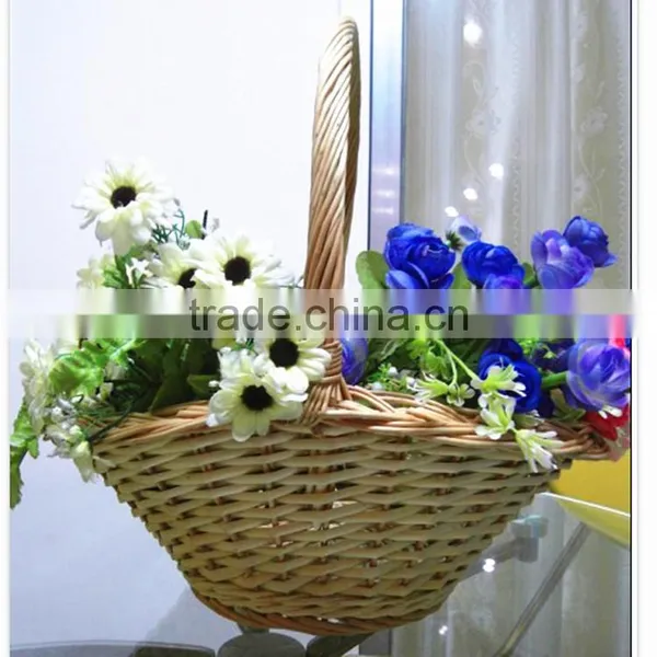 Wholesale Handmade ECO-friendly Home and Garden Decoration Flower Basket photo-5