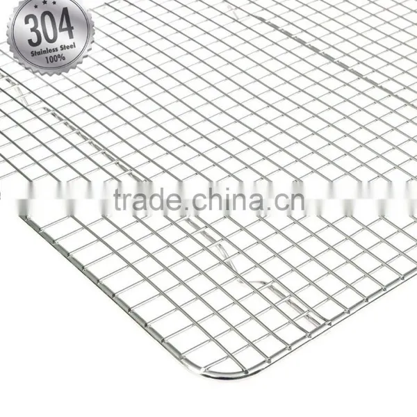 CoolingBake Wire Cooling Rack, Oven Safe - For Cooling or Baking - 100% Stainless Steel, 10" x 15" (Fits Jelly Roll Pan photo-3