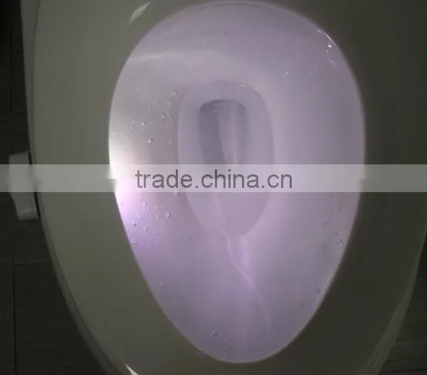 Night Lighting ABS LED Magic Toilet Lightbowl With Motion Sensor / LED Toilet Lighting Sensor photo-3