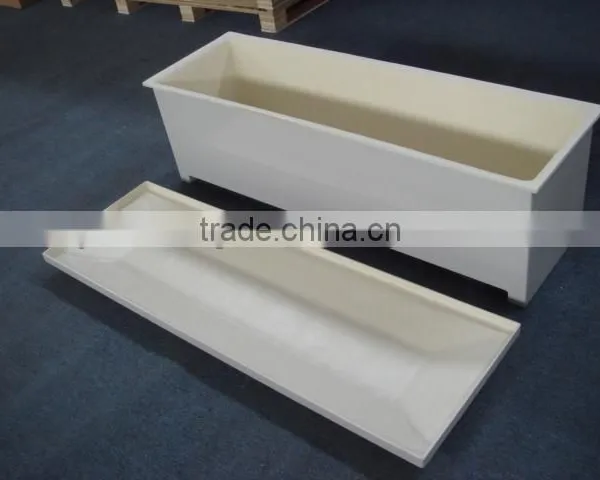 White Dock Box, FRP Storage Box Durable Fiberglass photo-4