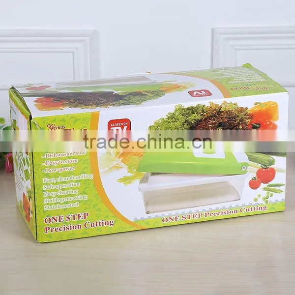 Multifunctional 12 Sets of New Vegetable Slicer Artifact Multifunctional Household Manual Cutter Machine Broken Vegetable Wholes photo-5