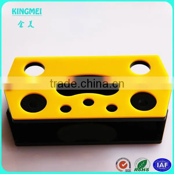 Black Round Acrylic Electronic Cigarette Display Rack Lucite E Cigarette Display Stand photo-5