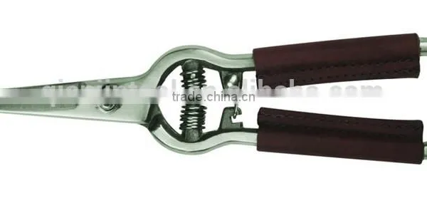 Rich Experience Easy Working Garden Prunner With Real Leather on Handle photo-2