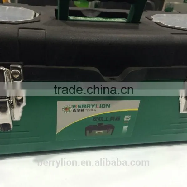 Berrylion 17"/425mm Iron Tool Box High Grade Plastic Iron Tool Box photo-4