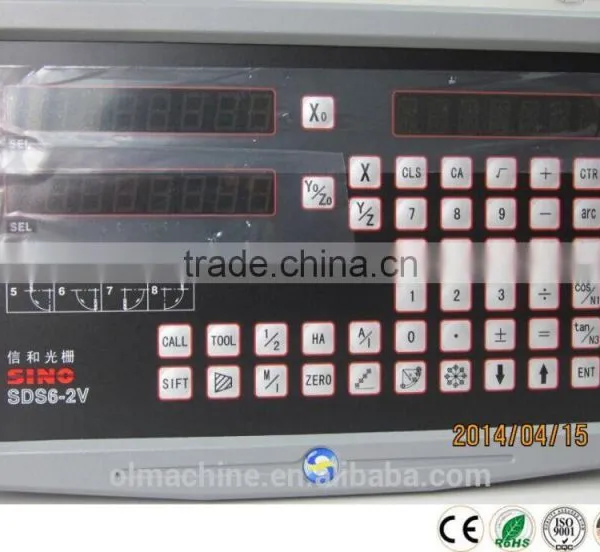 Digital Readout (DRO) With 2 Axis, SINO Dro, SDS6-2V for Lathe, Milling, Drilling, Grinding and Boring Machine photo-3