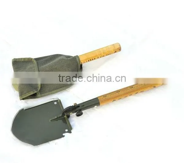 Outdoor Sports Fiberglass Multifunction Military Shovel for Car Camping Tent photo-2