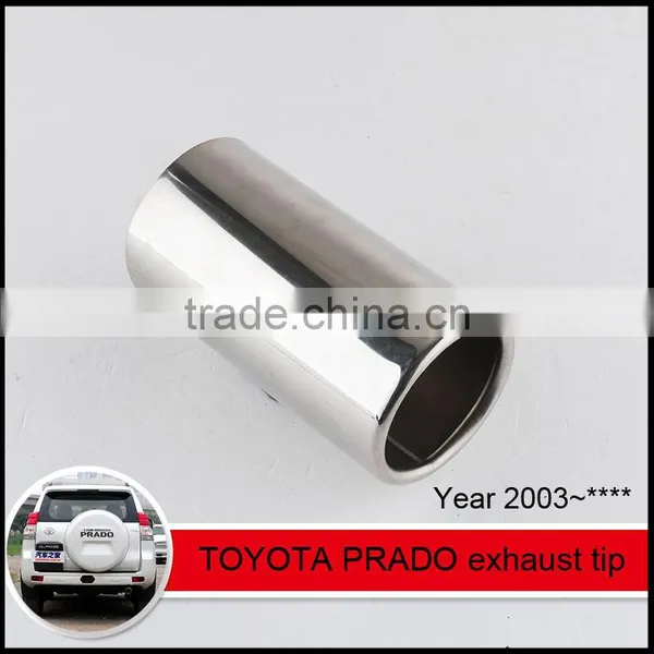 Auto Tuning Stainless Muffler Tip in Exhaust Pipe for TOYOTA PRADO photo-5