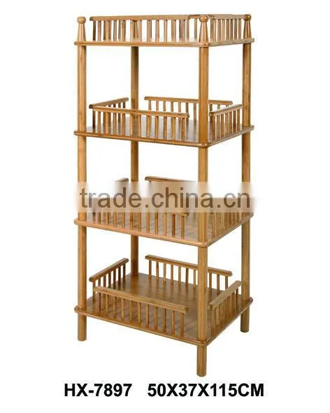 Bamboo Bathroom Rack