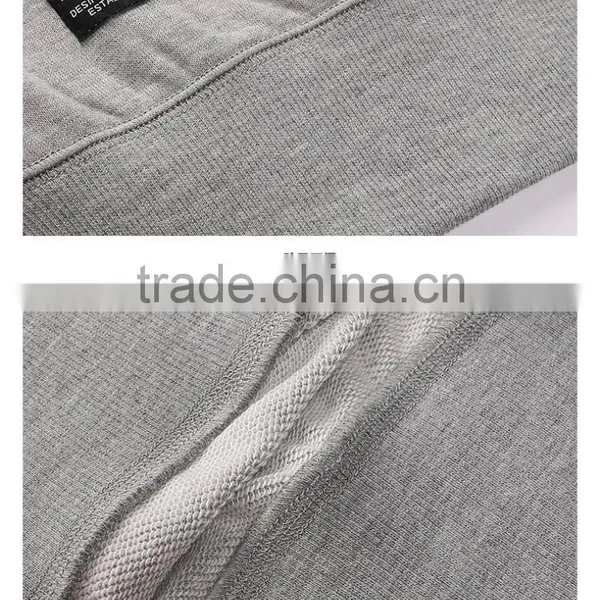 Printed Pattern Custom Cotton Sweatshirt Without Hood photo-2