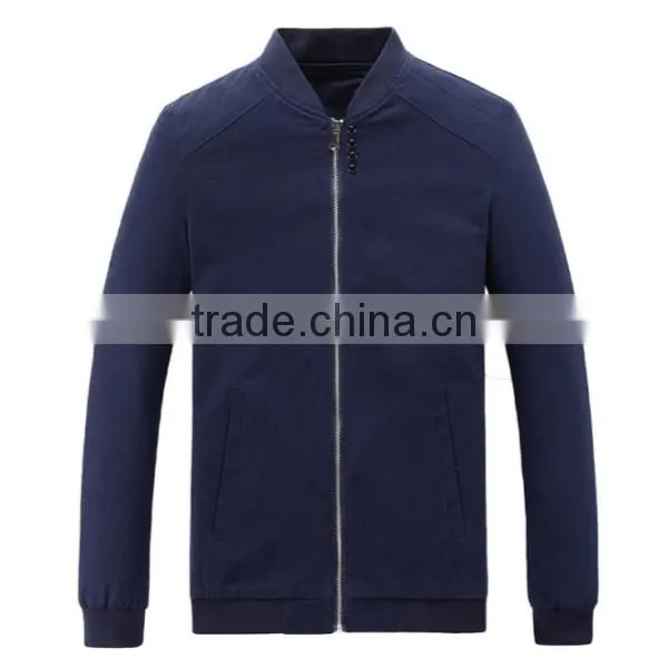 Top Quality Men's Wholesale Blank Baseball Jacket photo-6