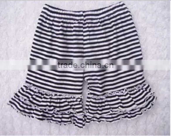 2016 China Yiwu Product and Wholesale and EXW Price Cotton Shorts With Rufffle for Baby Kids for Summer and Sport Wearing photo-2