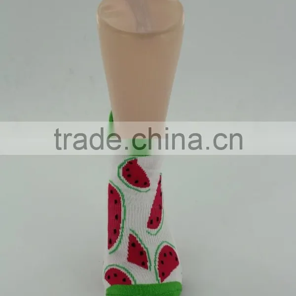 Men Ankle Sport Running Socks With Watermelon Design photo-2