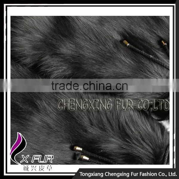 CX-A-17A Wholesale Women Winter Soft Boot Cuff Fox Fur Leg Warmers photo-6