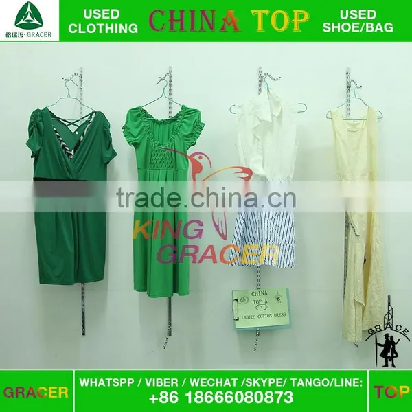Korea Style Summer Fashion Mixed Dress Stocklot,used Clothing Used Dress photo-3