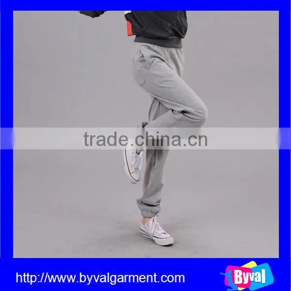 Womens Fashion Harem Sweat Pants Lady Plain Dance Harem Sweat Pants photo-4