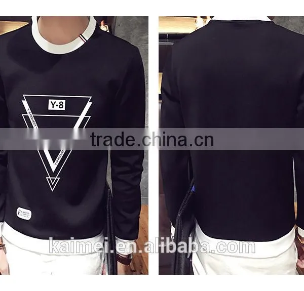 Fashional Design Crewneck Sweatshirt Man Without Hood Popular Among Adults photo-5