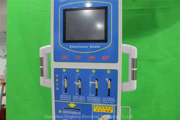 DHM-800A медицинская и персональная весы с измерением роста, анализом состава тела и измерением артериального давления photo-3