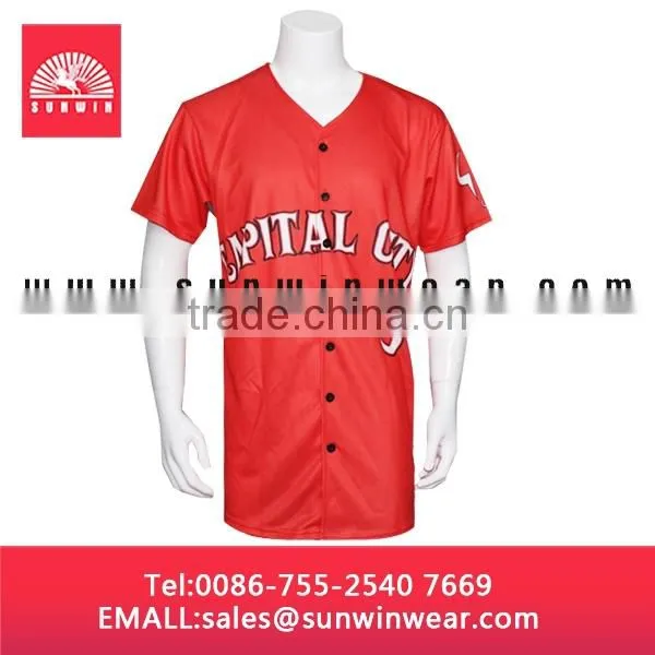 Custom Subliamtion Baseball Jerseys,softball Wear Team Wear photo-4