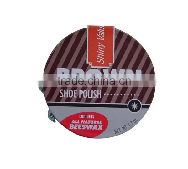 Hot Selling Customized 16g Wax Shoe Polish in Tin Box photo-3