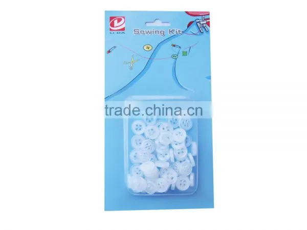 Shirt Buttons White photo-2