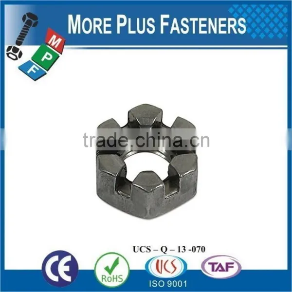 Made in Taiwan DIN 937 Low Castellated Nut DIN 937 photo-5