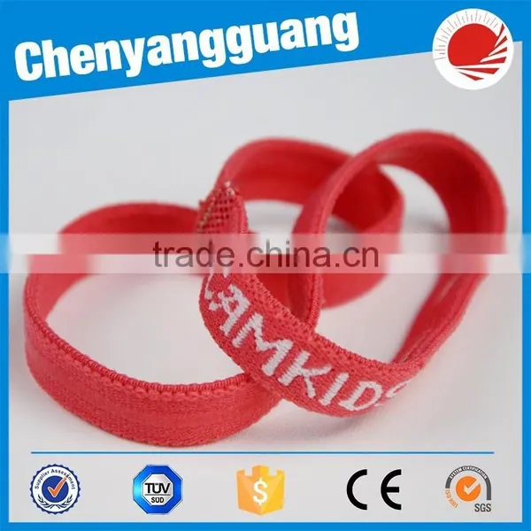 Jacquard Tape /ealstic Webbing With Customized Logo photo-4
