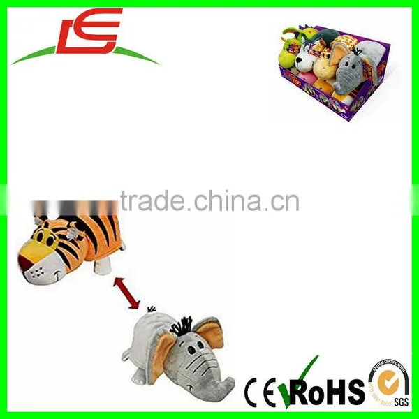 Soft Plush Toy 1 Style Flip Into 2 Characters