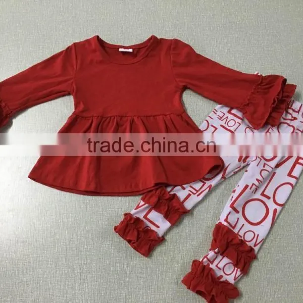 2017 Spring Baby Girls Outfit Yellow Top and Icing Pants Kids Clothing Western Girls Outfit photo-5