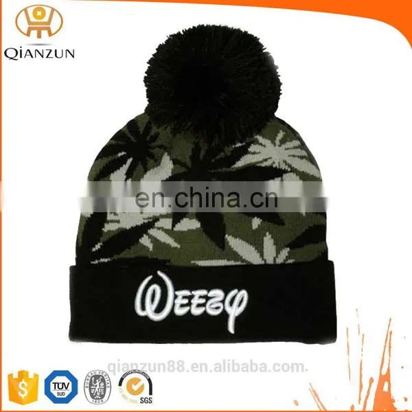 Pom Custom Embroidery Beanie photo-5