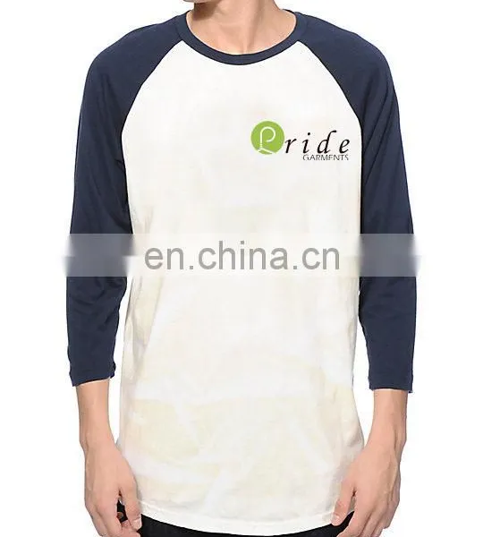 Custom 100% Polyester T-shirt and Baseball T-shirt-customise Casual Wear T-shirt-long Sleeve Top Tee photo-3