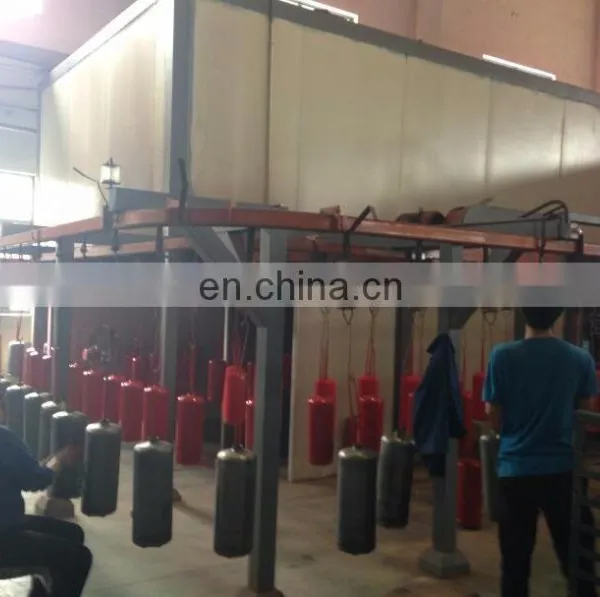 SAITU Company Powder Coating Machine for Extinguisher Cylinder Production