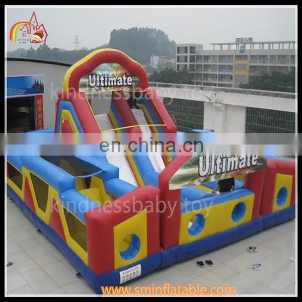 Cheap Price Inflatable Adult Bouncy Castle ,inflatable Combo With Slide for Sale photo-2