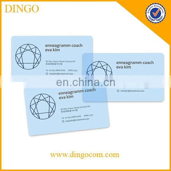 Hot Selling Factory Wholesale Plastic PVC Name Card