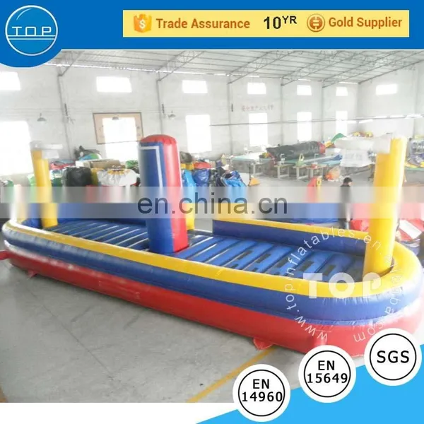 Commercial Giant Bounce House Interactive Bungee Run Adult Inflatable Obstacle Course for Sale photo-2
