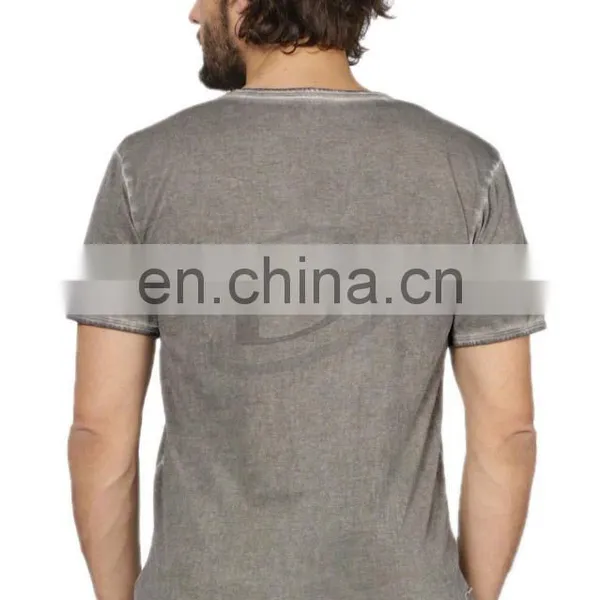 New Products Attractive Style Deep v Neck t Shirt for Wholesale (Trachten Shirt) photo-2