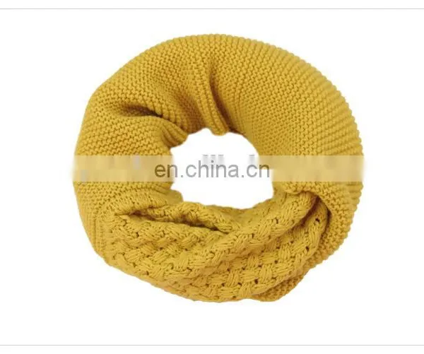 Wholesale Loose Knit Acrylic Infinity Loop Circle Scarves photo-5