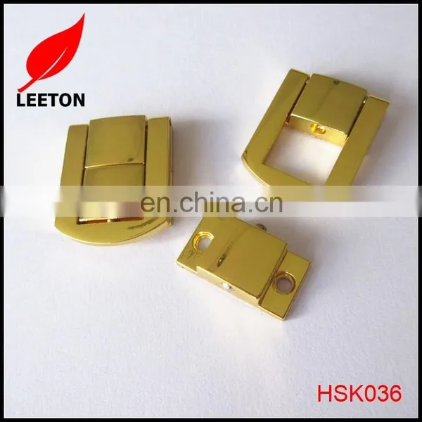 Shiny Gold Metal Lock for Wooden Box photo-2