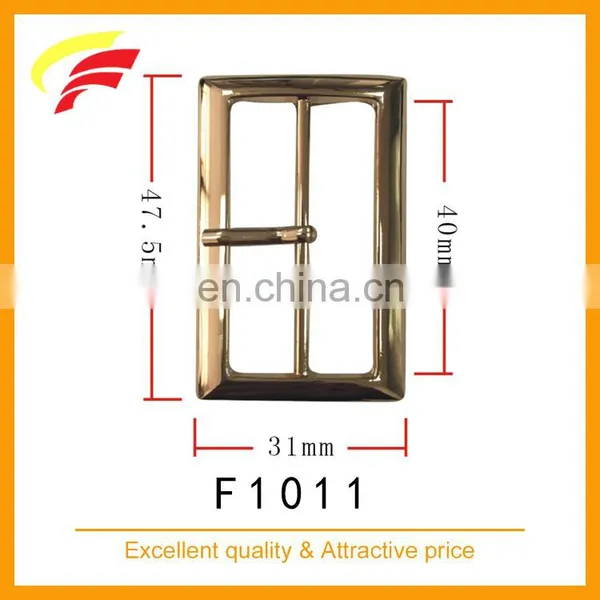 Zinc Alloy Square H Shape Metal Tri-glide Adjustable Pin Buckle for Bag Belt and Coat photo-6