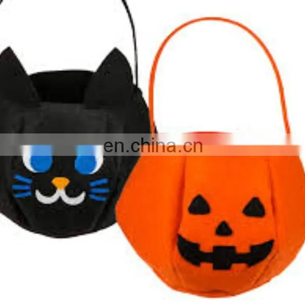 3mm Thickness Christmas Gift Felt Tote Bag Handmade Halloween Felt Bag photo-5