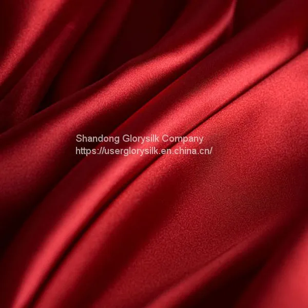 Hot Fashion 19mm 144cm 100% mulberry silk dyeing fabric for dressing satin silk fabric suppliers garment material