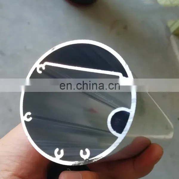 CNC Machining Extruded Aluminium Profiles , Anodized 6063-T5 LED Aluminum Profile photo-3