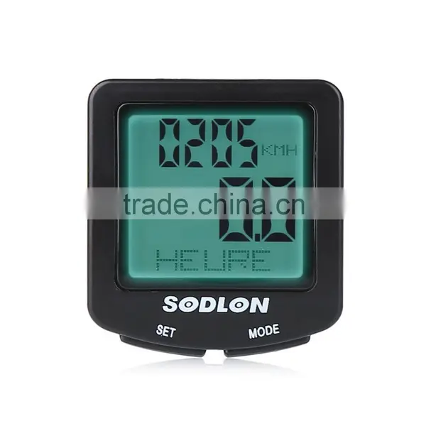 Waterproof Cycling Bike Bicycle LCD Cycle Computer Odometer Speedometer