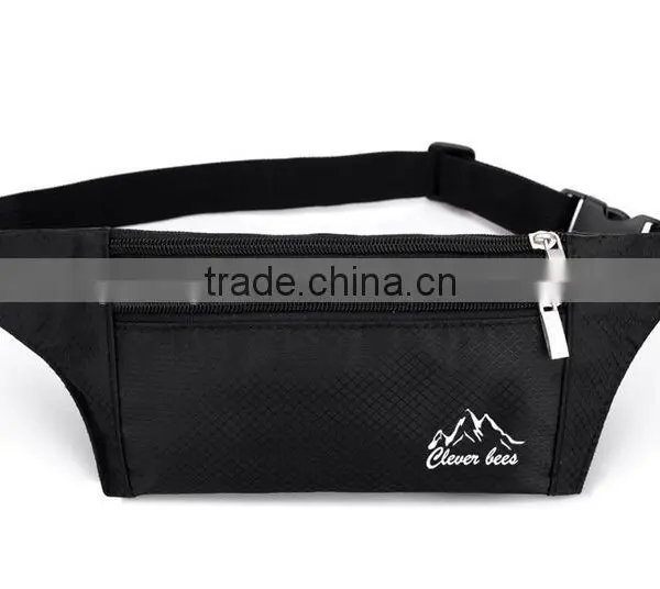 Outdoor Climbing Cycling Camping Travel Waterproof Polyester Ultra-thin Waist Pack Mobile Phone Bag Runner Belt photo-5