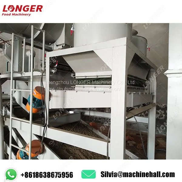 Fully Automatic Hemp Seed Shelling Hulling Machine Hemp Seed Separator for Sale photo-2