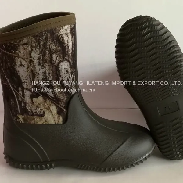 Outdoors Camo Women Neoprene Keep Warm Boot, Cheap Lady Neoprene Boots, Camo Neoprene Ladies Boots, Female Neoprene Shoes photo-3
