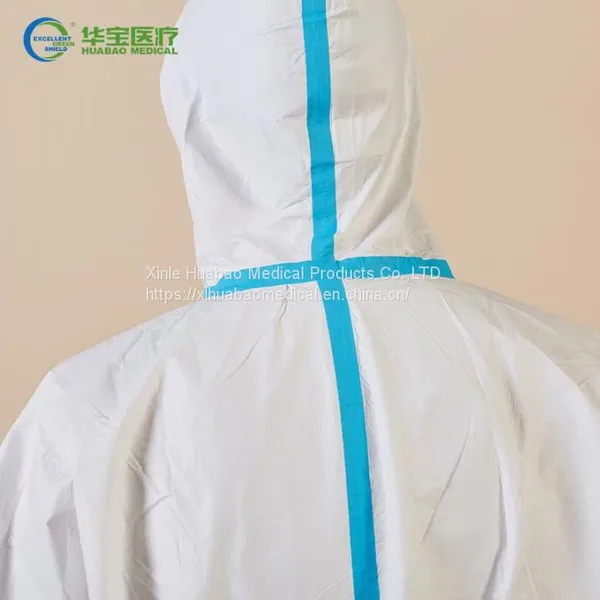 Medical Protective Coverall Disposable Medical Protective Coverall Disposable Isolation Gowns Supplier photo-4