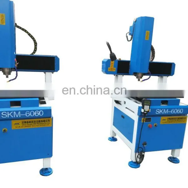 High Quality 4040 6060 Mold Metal Engraving Mini Cnc Router for Aluminium Copper Alloy photo-3